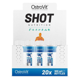 OstroVit Endurance Shot 100 ml grapefruit x 20 DISPLAY