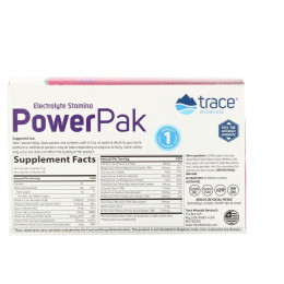 Електроліти Trace Minerals Research (Electrolyte Stamina Power Pak) 30 пакетиків з ягідним смаком