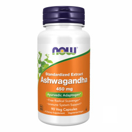 Ashwagandha 450 mg - 90 vcaps Now Foods