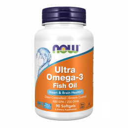 Ultra Omega 3 Fish Oil - 90 Sgels Now Foods