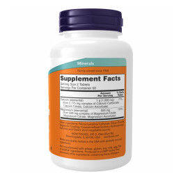 Calcium Magnesium - 250 tabs Now Foods