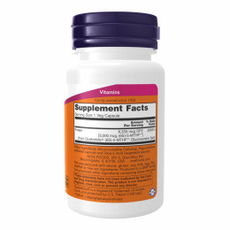 Methyl Folate 5000 mcg - 50 vcaps Now Foods