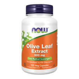 Olive Leaf Extract 500mg - 120 vcaps Now Foods