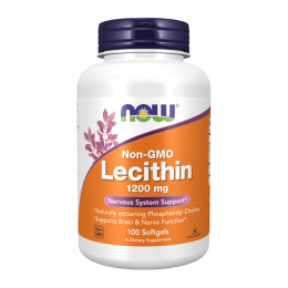 Lecithin 1200mg - 100 Sgels Now Foods