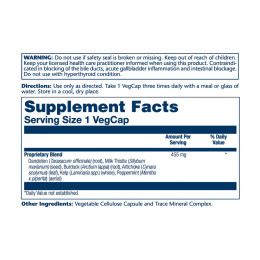 Liver Blend SP-13 - 100 vcaps Solaray