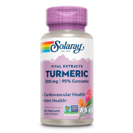 Turmeric Root Extract 300m - 60 vcaps Solaray