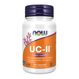 UC-II® Type II Collagen 40mg - 60 vcaps Now Foods