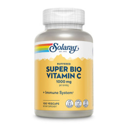 Super Bio Vitamin C 1000mg - 100 vcaps Solaray