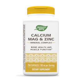 Calcium-Magnesium-Zinc - 250 caps Natures Way