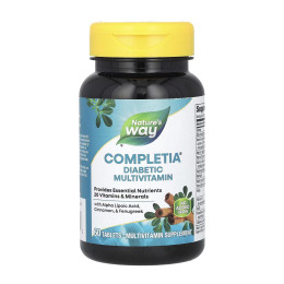 Completia Diabetic (Iron-Free) - 60 tabs Natures Way