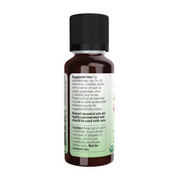 Organic Geranium Oil - 30ml Now Foods