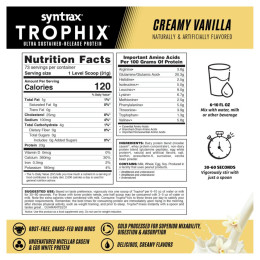 Trophix - 2270g Creamy Vanilla Syntrax