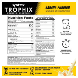 Trophix - 2270g Banana Pudding Syntrax