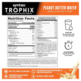 Trophix - 2270g Peanut Butter Wafer Syntrax