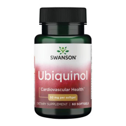 Ubiquinol 50mg - 60 softgels Swanson