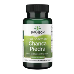 Full Spectrum Chanca Piedra 500mg - 60 vcaps Swanson