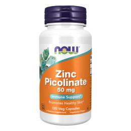 Zinc Picolinate 50mg - 120 vcaps Now Foods