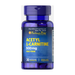 Acetyl L-Carnitine 500mg - 30caps Puritans Pride