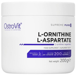 L-орнітин L-аспартат Ostrovit L-Ornithine L-Aspartate 200 g (Pure) OstroVit