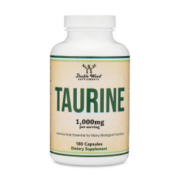 Таурин Double Wood L-Taurine 1000 mg (на 2 капсули) 180capsules