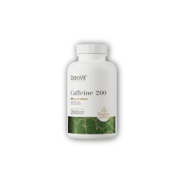 Кофеїн Ostrovit Caffeine 200 mg Vege 200 tabl OstroVit