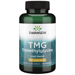 Триметилгліцин Swanson TMG Trimethylglycine 500 mg 90 Caps Swanson