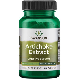 Artichoke Extract - Standardized 250 mg 60 Caps Swanson