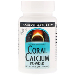 Коралловый кальций Source Naturals Coral Calcium Powder 56.7 g Source Naturals