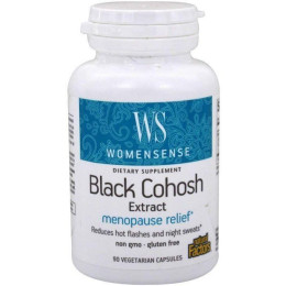 Black Cohosh Extract, Menopause Relief, 90 Vegetarian Capsules Natural Factors