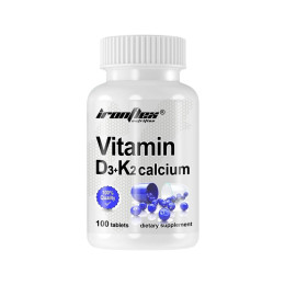 Vitamin D3 + K2 Calcium 100 tab IronFlex