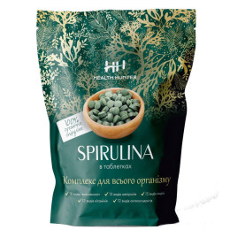 Спіруліна Health Hunter (Spirulina) 500 мг 800 таблеток