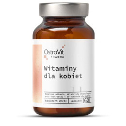 Вітаміни Witaminy dla kobiet OstroVit Pharma 60 капсул