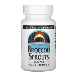 Broccoli Sprouts Extract 250mg - 60 tabs Source Naturals