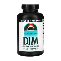 DIM 100mg - 180 tabs Source Naturals