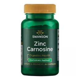 Zinc Carnosine Featuring Pepzingi - 60 сaps Swanson