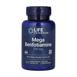 Mega Benfotiamine 250 mg - 120 vcaps Life Extension