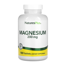 Magnesium 200mg - 180 tabs Nature's Plus