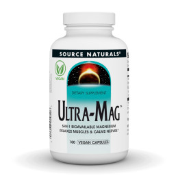 Ultra-Mag - 180 vcaps Source Naturals