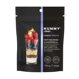 Hummy Shake Tasty Balanced Supermeal - 110g Forest Fruits Allnutrition