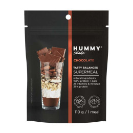 Hummy Shake Tasty Balanced Supermeal - 110g Chocolate Allnutrition