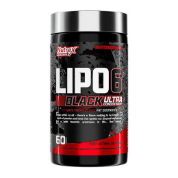 Lipo 6 Black Ultra Concentrate - 60 caps (EU version) Nutrex