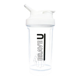 Shaker Premium - 500ml White Brave