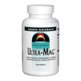 Ultra-Mag Magnesium Complex - 240 tabs Source Naturals