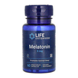 Melatonin 3 mg - 60 vcaps Life Extension