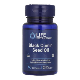 Black Cumin Seed Oil - 60 softgels Life Extension