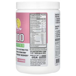 Незаменимые аминокислоты + электролиты Evlution Nutrition EAA 7000 + Electrolytes 369 g (Pink Lemonade) Evlution Nutrition