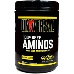 Комплекс амінокислот Universal 100% Beef Aminos, 400tabl Universal