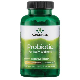 Probiotic for Daily Wellness 1 Billion CFU 120 Caps Swanson