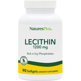 Лецитин Nature's Plus Lecithin, 1,200 mg, 90 Softgels Nature's Plus