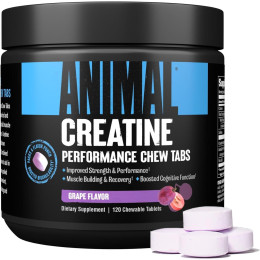 Креатин Universal Animal Creatine Performance Chews 120 chewable tablets (Grape) Universal